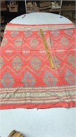 Original Navajo Indian woven blanket- does have a