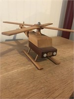 RSA Wooden Helicopter