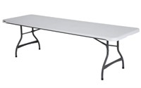 New Lifetime 8ft Rectangular Folding Utility Table