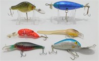 Lot of 6 Fishing Lures