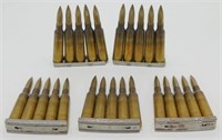 25 rounds 7mm Surplus Ammo