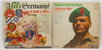 Vintage U.S. Military Record Albums