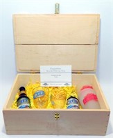 * City Brewery 2000 Commemorative Set, Wood Box,