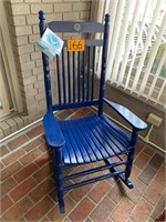 Blue Air Force Rocking Chair