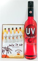 * UV Cherry & Mix It Up with Malibu Tin