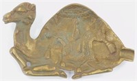 Vintage Brass Camel Ashtray