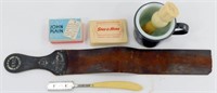 Vintage Shaving Items - Silverplate Shaving Mug