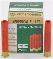 20 rounds Sellier & Bellot 3" .410 5 00 Buck