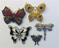 Butterfly Pins/Brooches