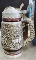 1980 Avon Western Roundup Stein w/ box