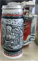 1982 Avon Age of the Iron Horse Stein w/ box