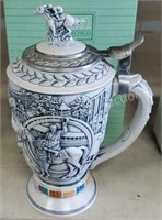 1992 Avon Winner's Circle Stein w/ box