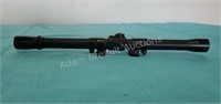 Vintage Western Field 4 x 15 rifle scope,