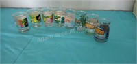 8 Welch's collector jelly jars - Dragon Tales,