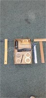 Box lot - vintage Bostitch stapler, Clix model 3