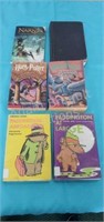 6 hard and soft cover books - Harry Potter and