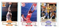 (3) 1990-91 Fleer Basketball Star Cards - Earvin