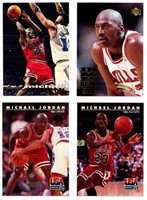 4 Michael Jordan Basketball Cards - 1993-94 Topps