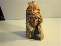 Indian Head Figurine