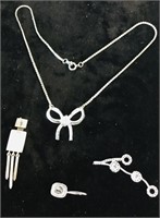 Sterling Silver Jewelry lot (6 pcs)