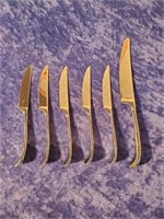 set of 6 Dansk dinner knives