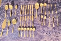 36 piece set of silver plate
