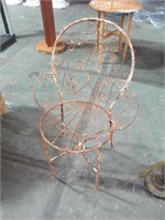 Wrought iron chair