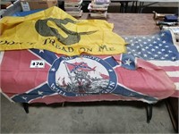 Frayed flags - good for decorations or your truck