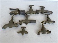 Selection Various Brass Keg Taps etc