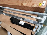 2 Steel Cutting Blades, 3 Lengths Steel Angle etc