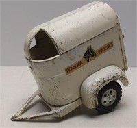 Vintage Tonka Farms Pressed Steel Horse Trailer