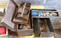 2 Metal Tool Boxes & Contents
