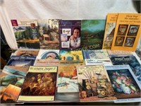 Lot of 25 art painting idea booklets