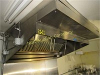 Larkin exhaust hood with fire suppression system