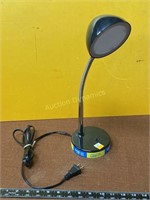 LED Desk Lamp w/USB Charge Plug