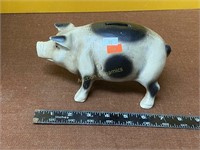 Cast Iron Pig Piggy Bank