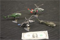 Diecast Collectible Helicopters