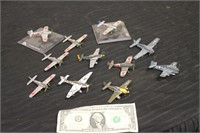 Large Lot of Plastic Collectible Airplanes