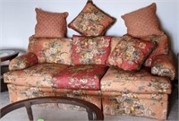 King Hickory Floral Couch
