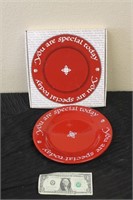 Collectible Waechtersbach "The Red Plate"