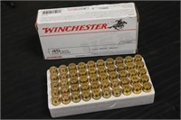 Winchester .45 Auto Ammo/Ammunition 50 Rds.