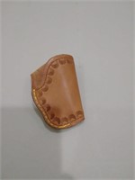 Hand Tooled Loop Holster, Boarder Tooling