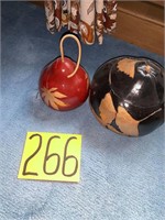 2 Decorative Gourds