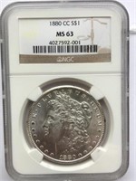 1880 CC S$1 MS63