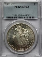 1881 CC S$1 MS63