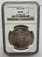 1901 O S$1 MS64