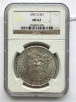1902 O S$1 MS62