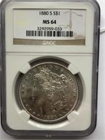 1880 S S$1 MS64