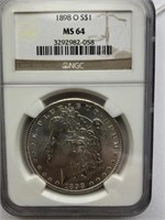 1898 O S$1 MS64