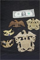 Brass & Metal U.S. Military Eagles & Insignia